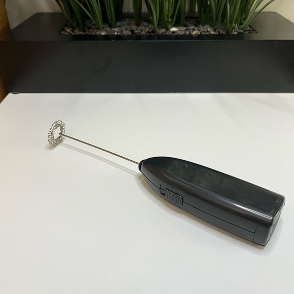 💥NEW💥Coffee frother milk eggs cappuccino café latte frothy mixer black battery - Picture 6 of 9